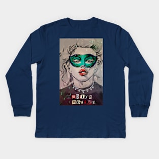 Marilyn Kids Long Sleeve T-Shirt